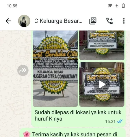 Pengiriman Papan Bunga Duka Scbd Jakarta