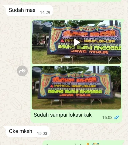 Pengiriman Papan Bunga Scbd Jakarta
