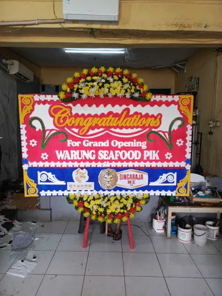 Papan Bunga Ucapan Selamat Scbd Jakarta